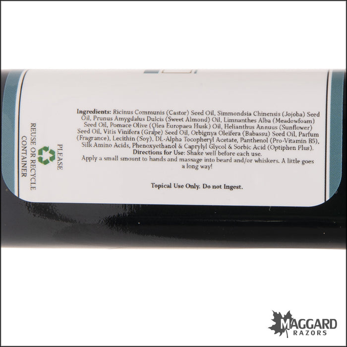 Stirling Soap Co. Island Man Beard and Pre-Shave Oil, 3oz - Seasonal Release