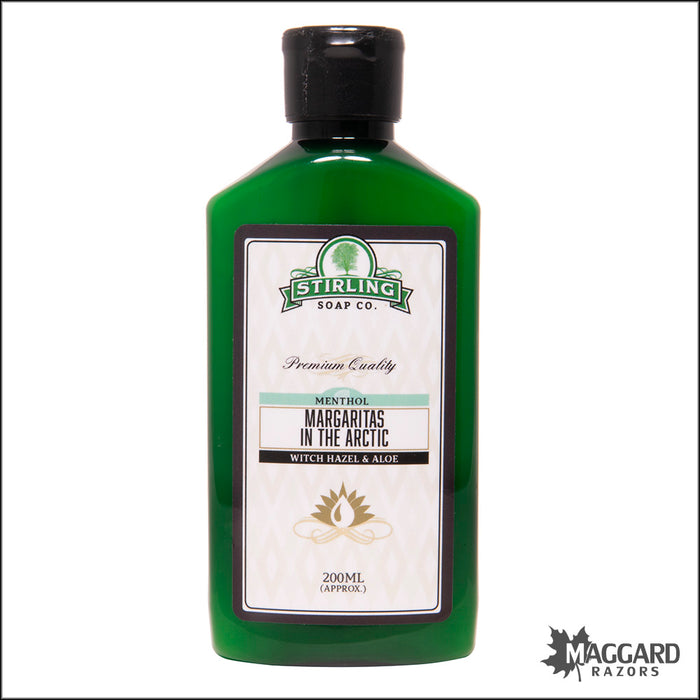 Stirling Soap Co. Margaritas in the Arctic Witch Hazel and Aloe Aftershave, 200ml