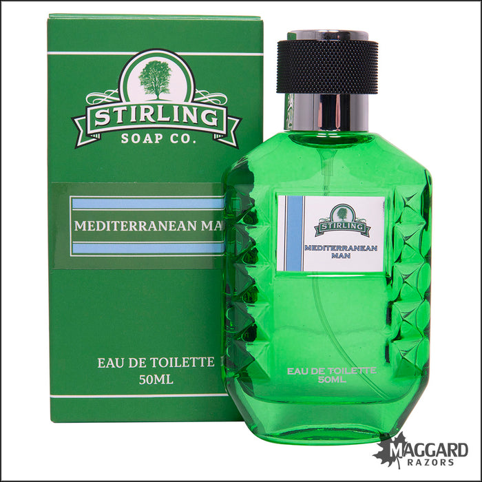 Stirling Soap Co. Mediterranean Man Eau de Toilette, 50ml