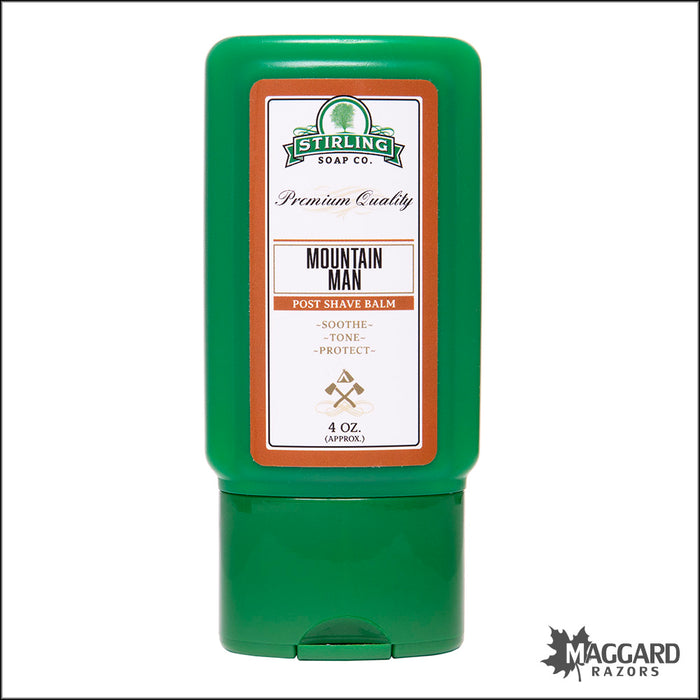 Stirling Soap Co. Mountain Man Aftershave Balm, 4oz