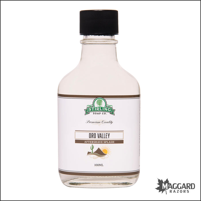Stirling Soap Co. Oro Valley Aftershave Splash, 100ml - Seasonal Release