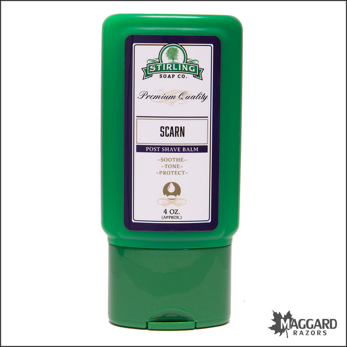 Stirling Soap Co. Scarn Aftershave Balm, 4oz - Seasonal Release
