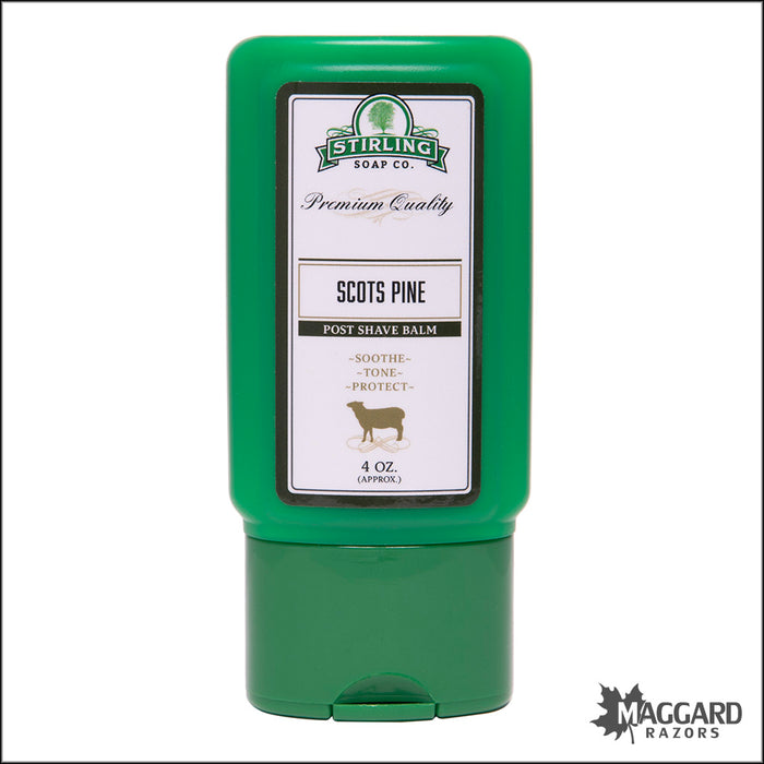 Stirling Soap Co. Scots Pine Aftershave Balm, 4oz