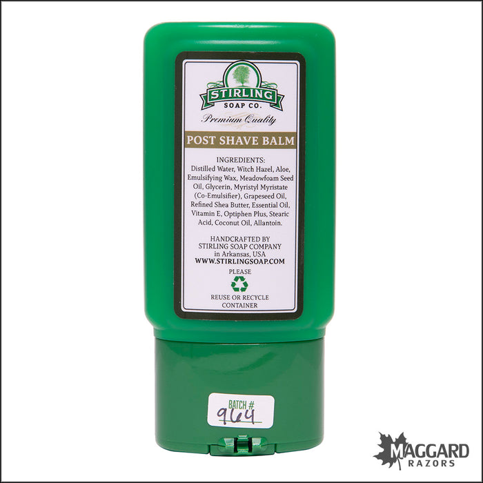 Stirling Soap Co. Scots Pine Aftershave Balm, 4oz