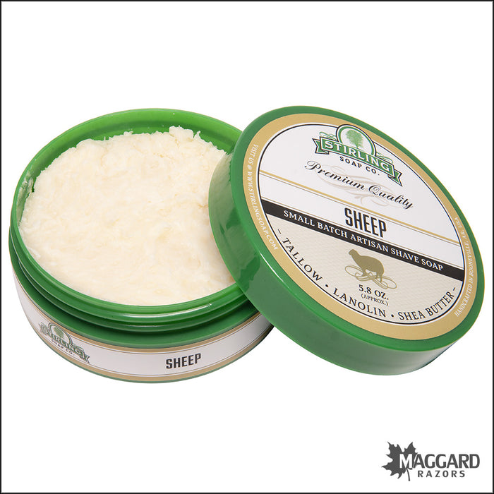 Stirling Soap Co. Sheep Shaving Soap, 5.8oz