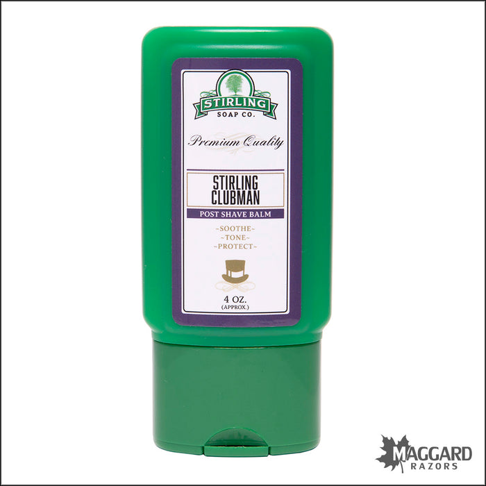 Stirling Soap Co. Stirling Clubman Aftershave Balm, 4oz - Seasonal Release