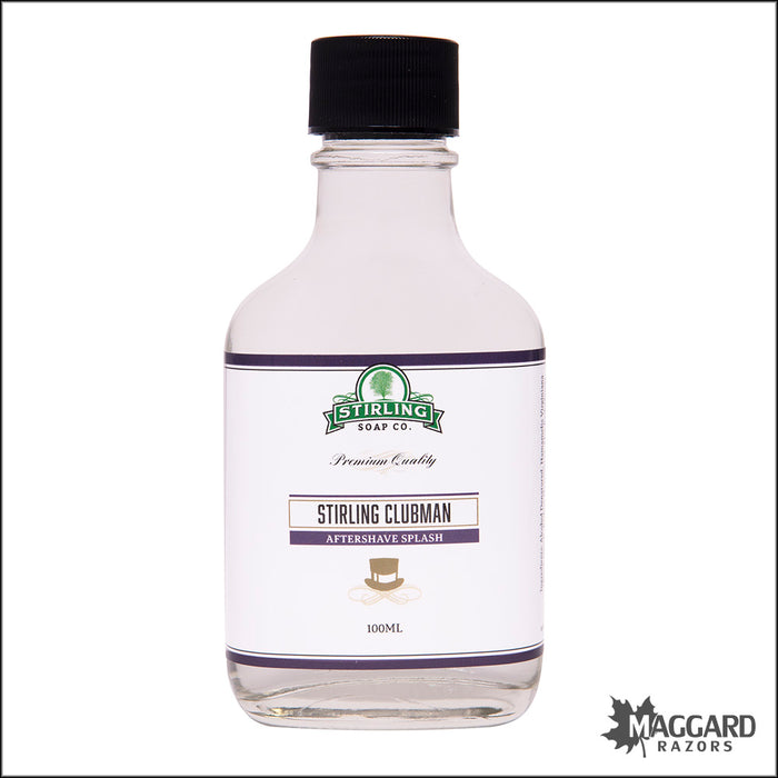 Stirling Soap Co. Stirling Clubman Aftershave Splash, 100ml - Seasonal Release