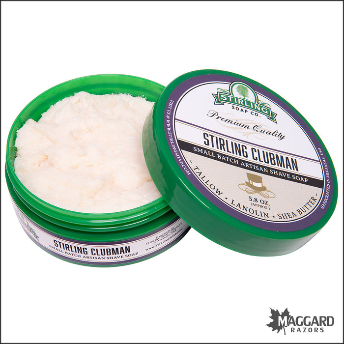Stirling Soap Co. Stirling Clubman Shaving Soap, 5.8oz - Seasonal Release