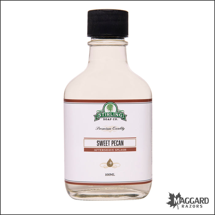 Stirling Soap Co. Sweet Pecan Aftershave Splash, 100ml
