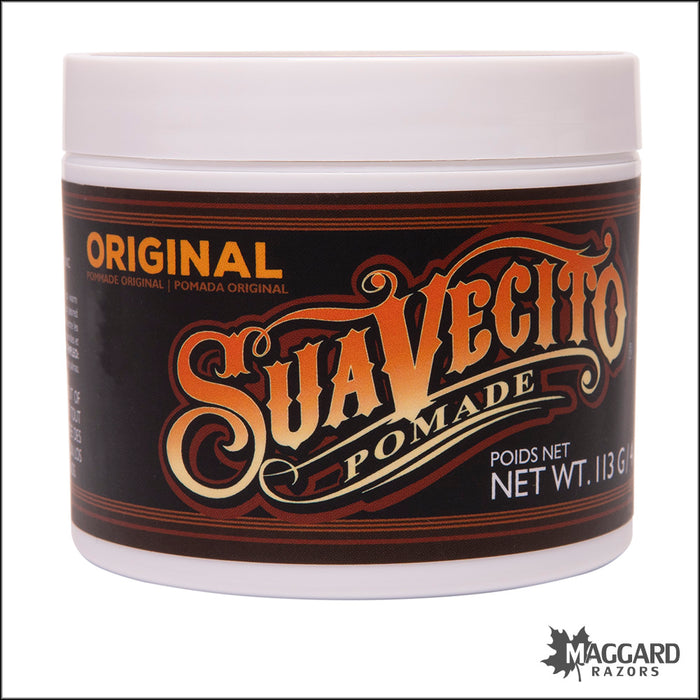Suavecito Original Pomade, Medium Hold, Medium Shine Pomade - 4oz