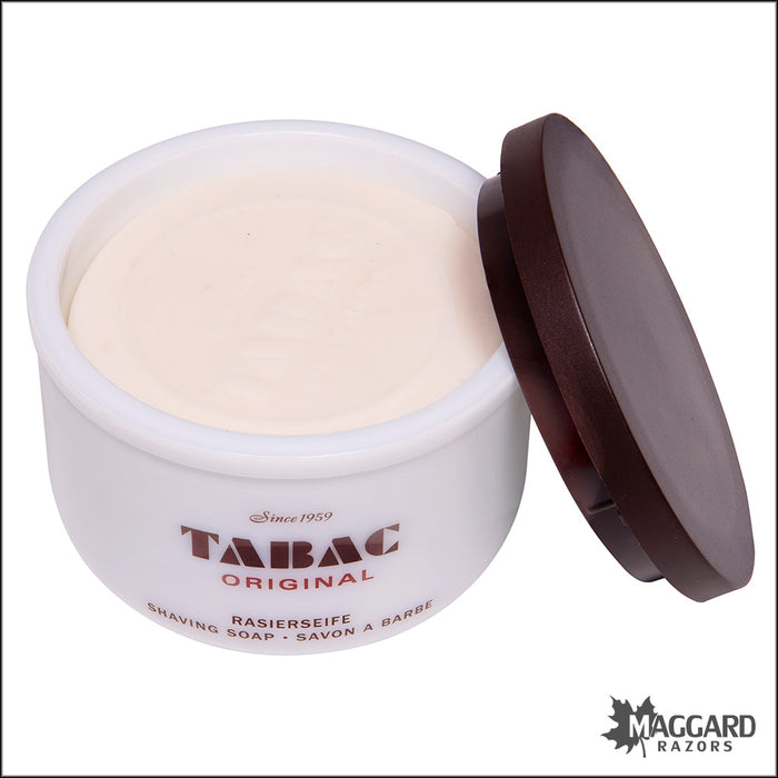 Tabac Original Shaving Soap in Ceramic Bowl, 4.4oz