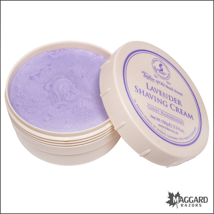 Taylor of Old Bond Street Lavender Shave Cream, 150g