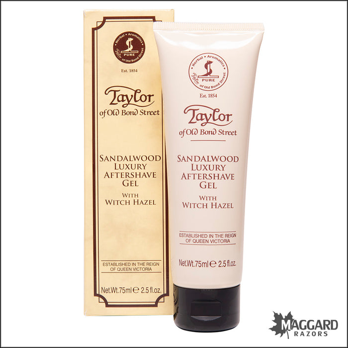 Taylor of Old Bond Street Sandalwood Aftershave Gel, 75ml