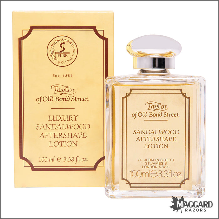 Taylor of Old Bond Street Sandalwood Aftershave Splash, 100ml