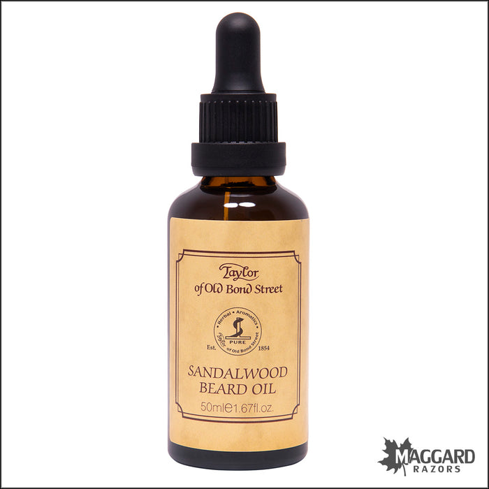 Taylor of Old Bond Street Sandalwood Beard Oil, 50ml