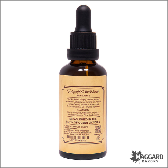 Taylor of Old Bond Street Sandalwood Beard Oil, 50ml
