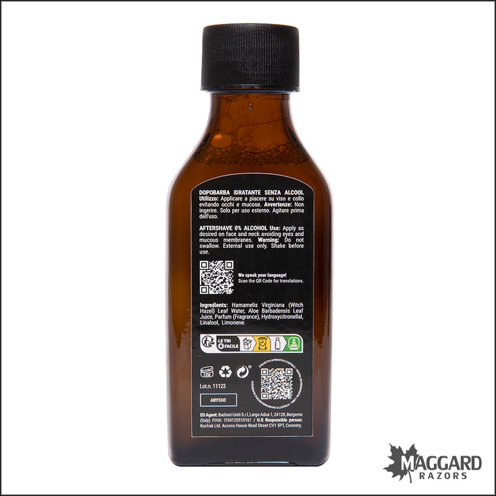 The Goodfellas' Smile Abysso Aftershave Splash, 100ml - Alcohol Free