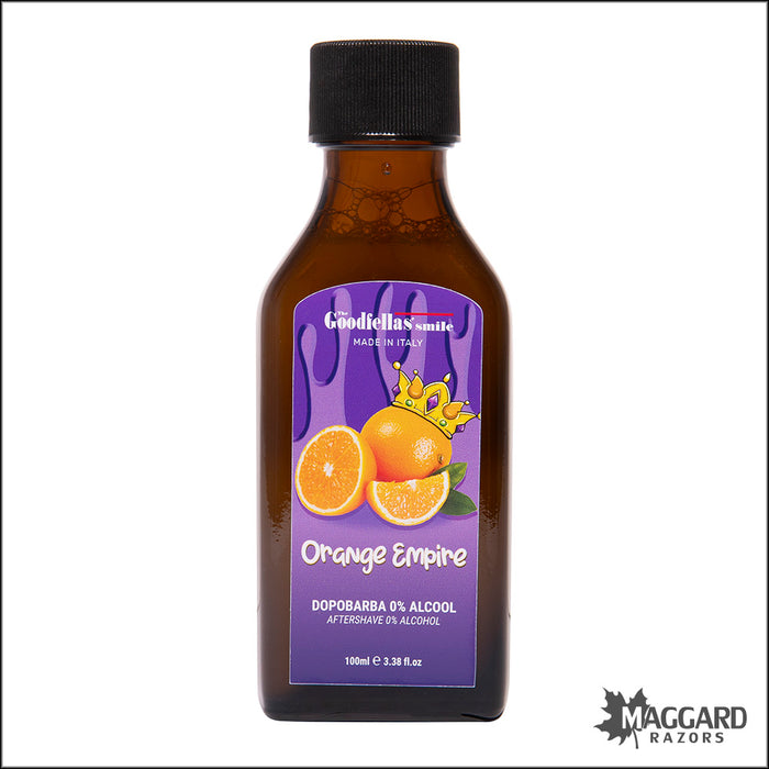 The Goodfellas' Smile Orange Empire Aftershave Splash, 100ml - Alcohol Free