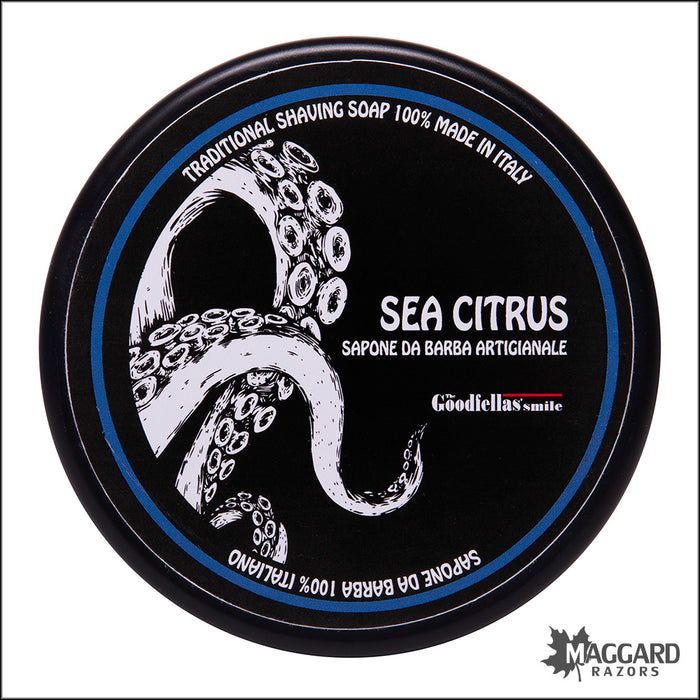 The Goodfellas' Smile Sea Citrus Shaving Soap, 3.4oz