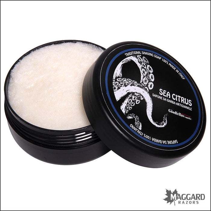 The Goodfellas' Smile Sea Citrus Shaving Soap, 3.4oz