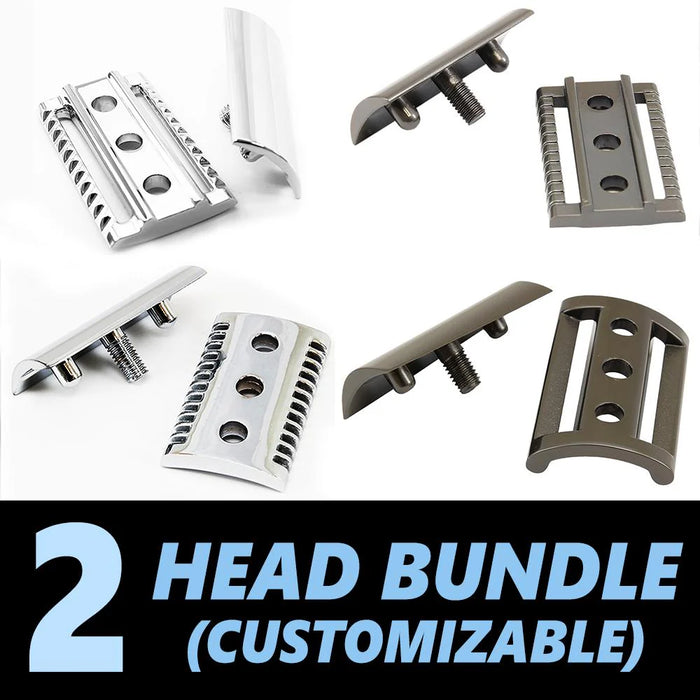 Maggard Razors Customizable Two Head Bundle