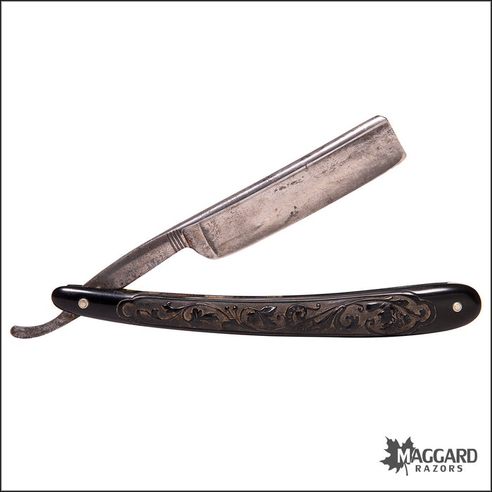 #1004 Vintage Straight Razor - Wm Elliot & Co 5/8