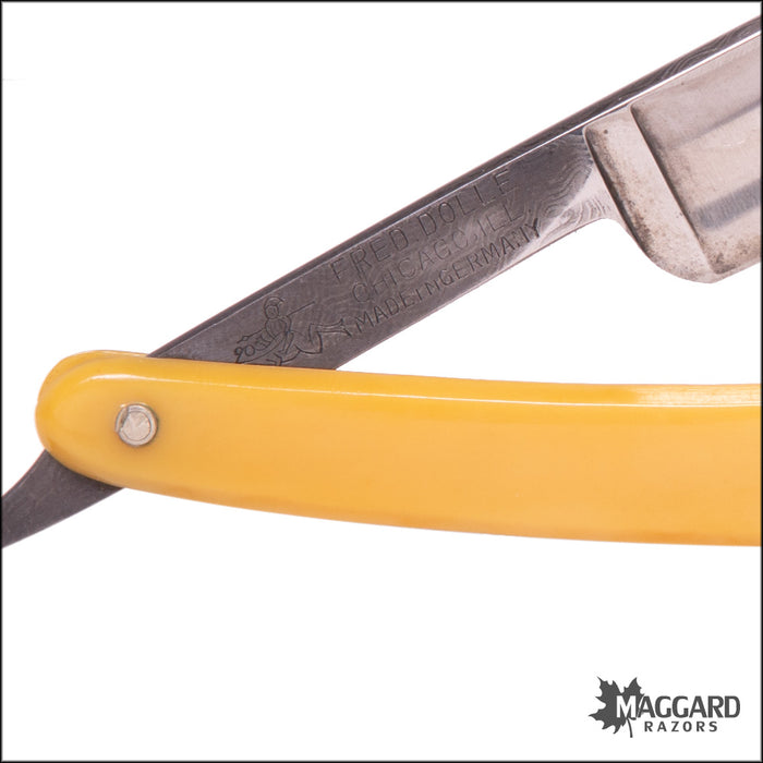 #1006 Vintage Straight Razor - Eclipse, Fred Dolle, 5/8