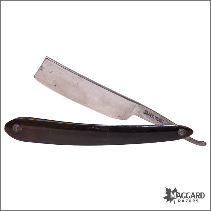#1022 Vintage Straight Razor - Walter Smith 13/16"