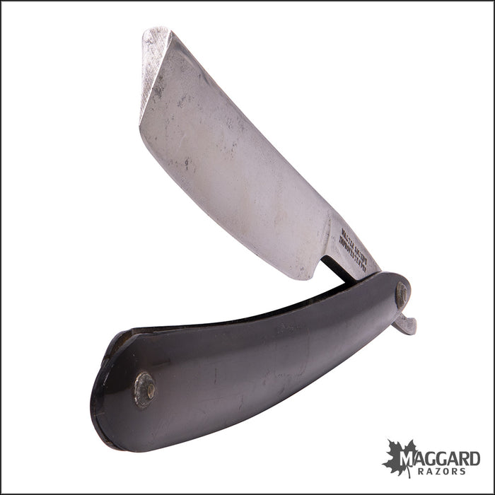 #1022 Vintage Straight Razor - Walter Smith 13/16"