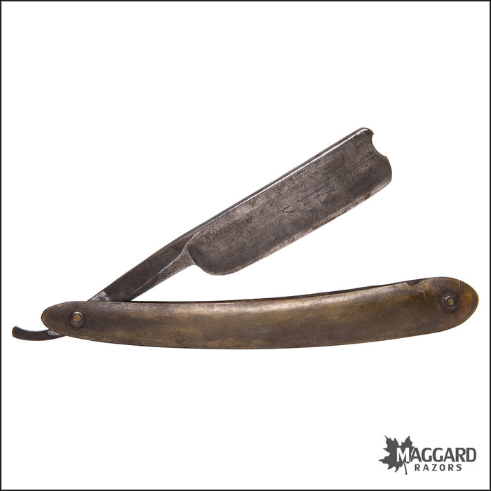 #1034 Vintage Straight Razor - Wade & Butcher, 13/16+