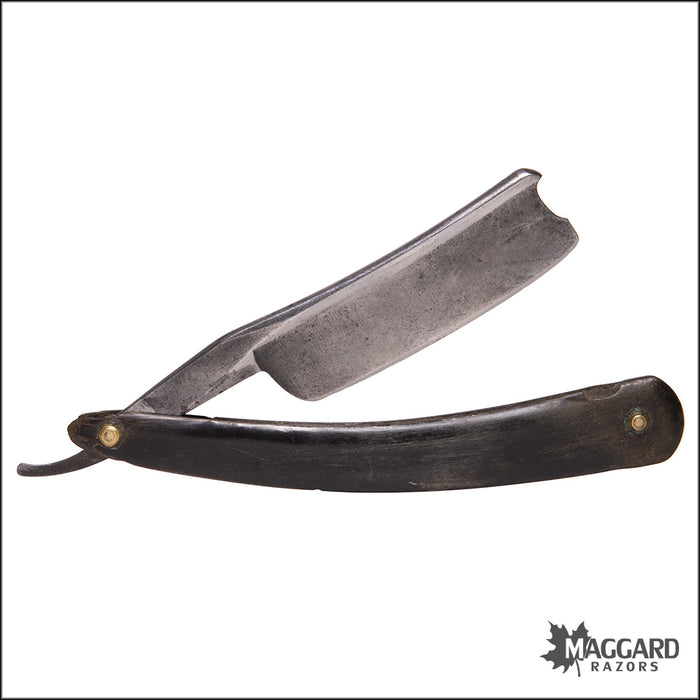 #1045 Vintage Straight Razor - Wade & Butcher For Barber's Use 8/8
