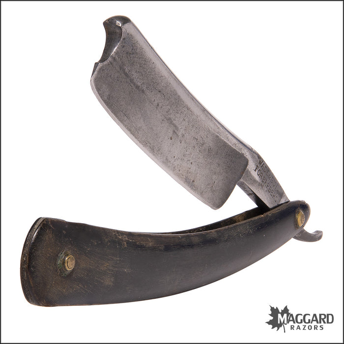 #1045 Vintage Straight Razor - Wade & Butcher For Barber's Use 8/8