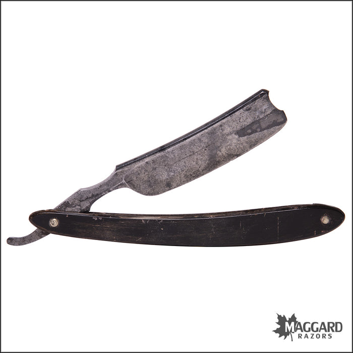 #1046 Vintage Straight Razor - James Fox's "Unique Razor" 13/16