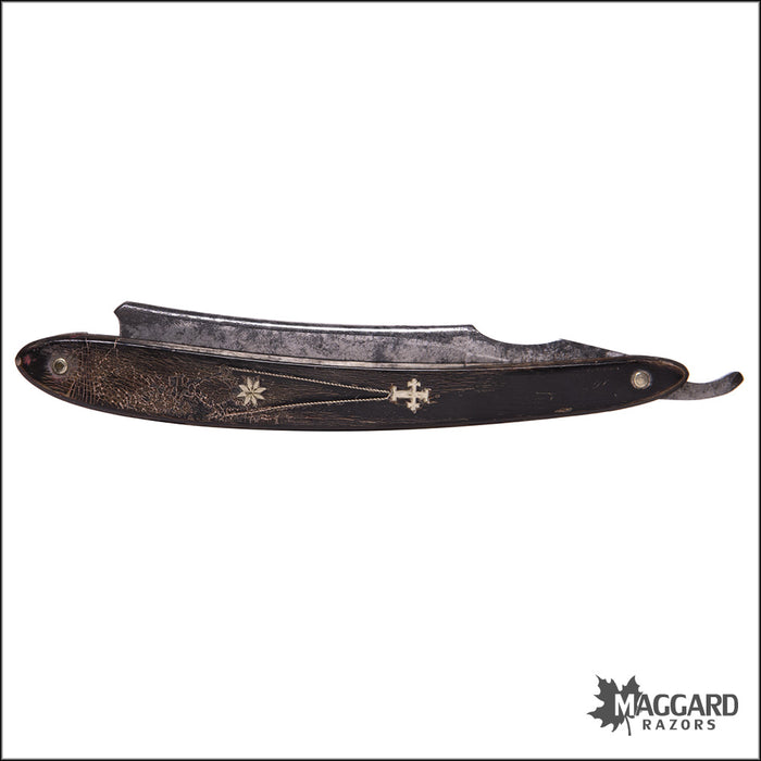 #1046 Vintage Straight Razor - James Fox's "Unique Razor" 13/16