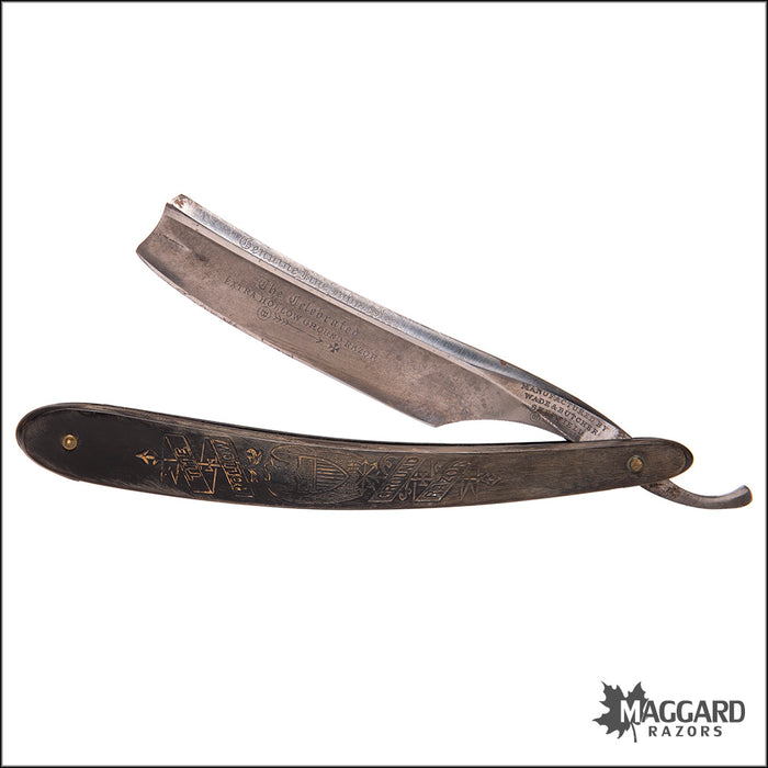 #1048 Vintage Straight Razor - Wade & Butcher 6/8+