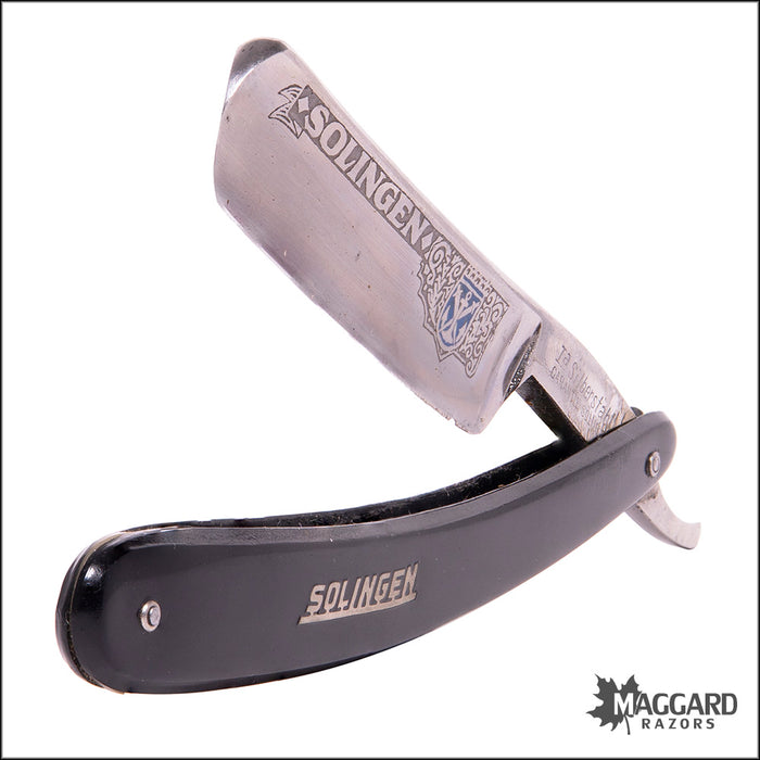 #1057 Vintage Straight Razor 7-Day Set - "SilberStahl" Solingen 13/16