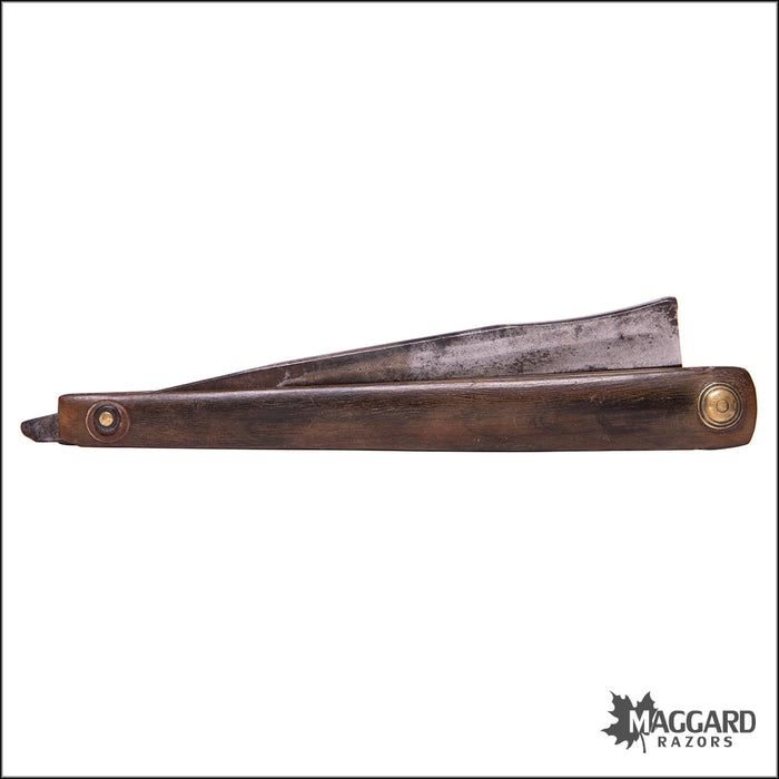 #1063 Vintage Straight Razor - BAR LOW  ca. 1780, 11/16