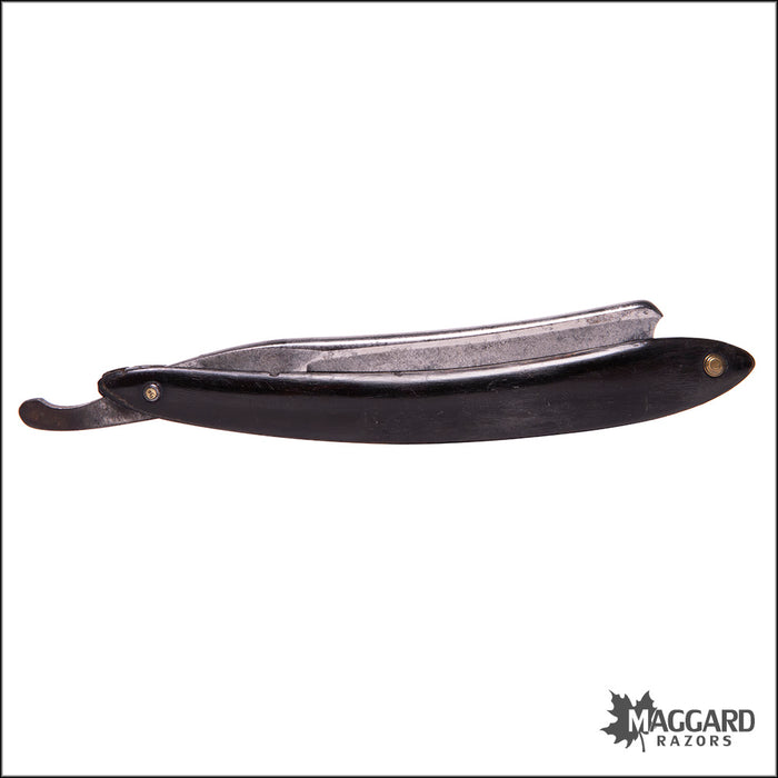 #1067 Vintage Straight Razor - Joseph Elliot Masonic 8/8+