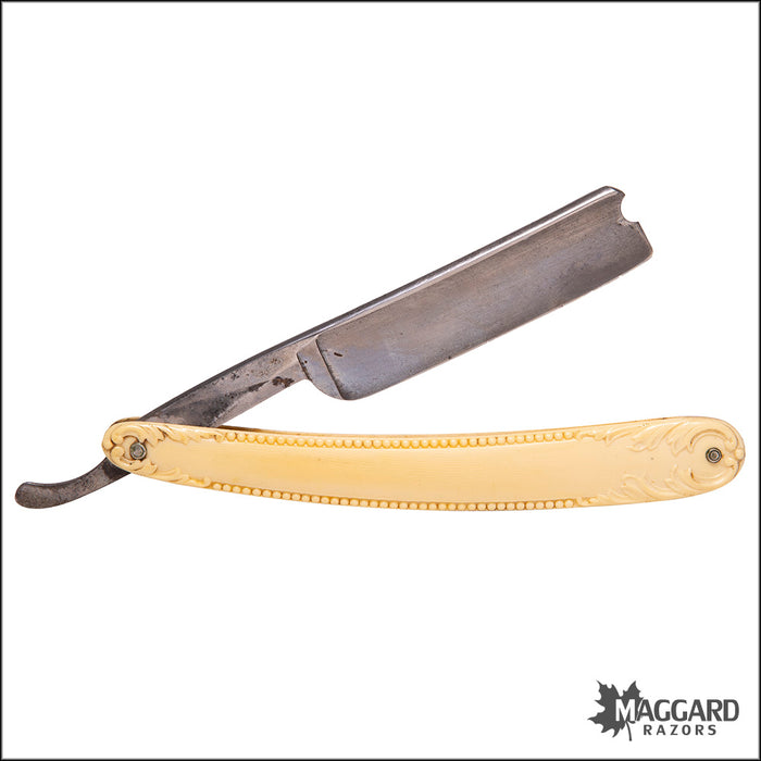 #1070 Vintage Straight Razor - Maher & Grosh Toledo - 6/8