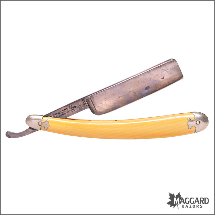 #1071 Vintage Straight Razor - Wester Bros - 6/8