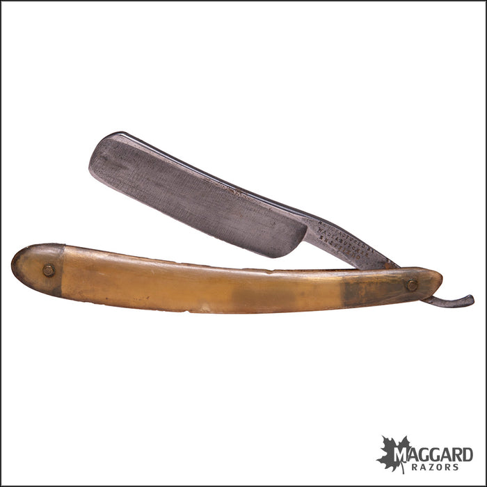 #1078 Vintage Straight Razor - Wade & Butcher, 6/8"+
