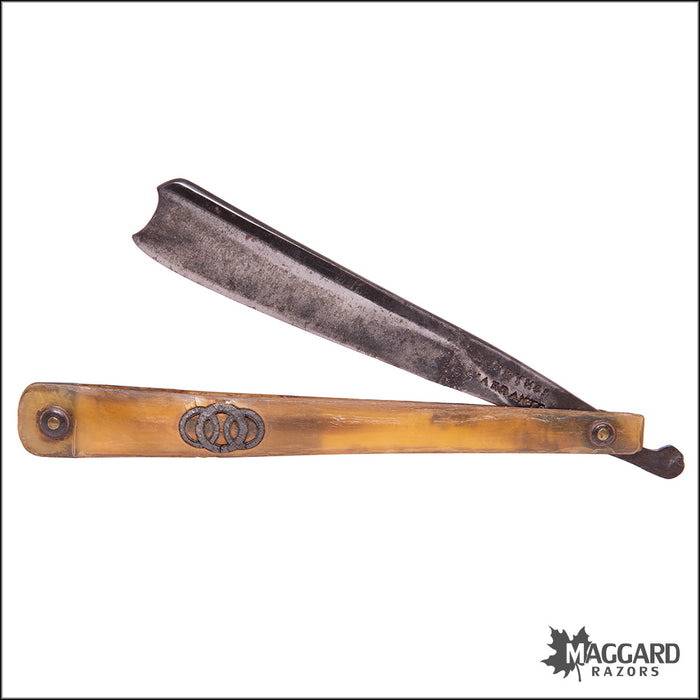 #1093 Vintage Straight Razor - BERRY ca. 1795, 6/8+