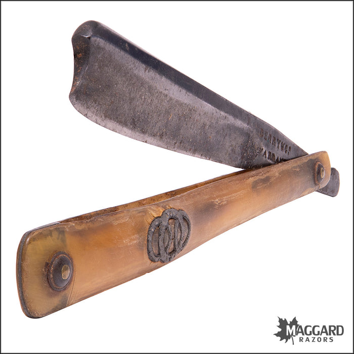 #1093 Vintage Straight Razor - BERRY ca. 1795, 6/8+