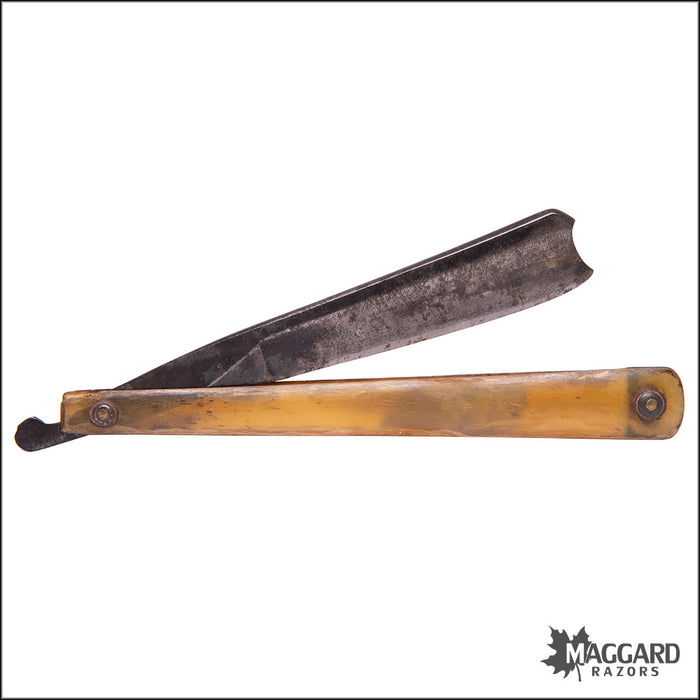 #1093 Vintage Straight Razor - BERRY ca. 1795, 6/8+