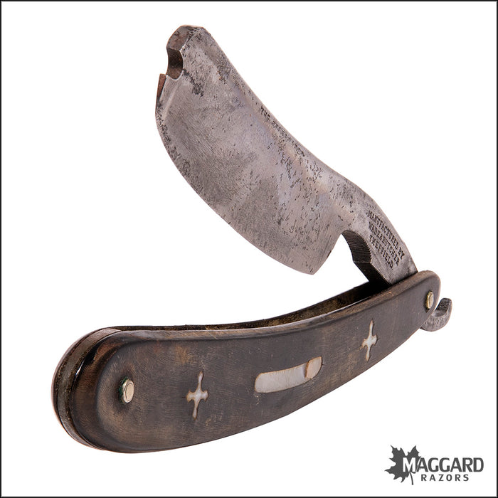 #1096 Vintage Straight Razor - Wade & Butcher, 6/8"+