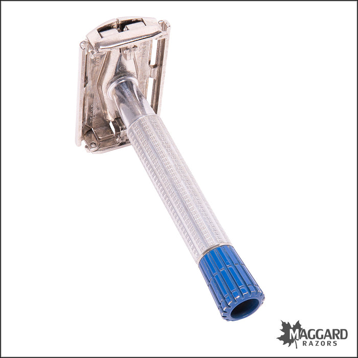 #1105 Gillette Blue Tip (Light) Superspeed Razor 1956