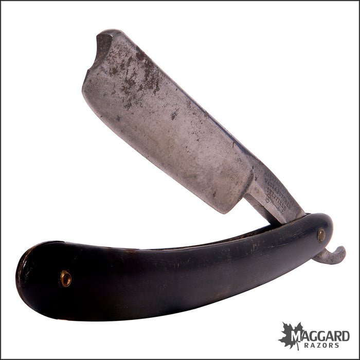 #1110 Vintage Straight Razor - Wade & Butcher, 13/16+
