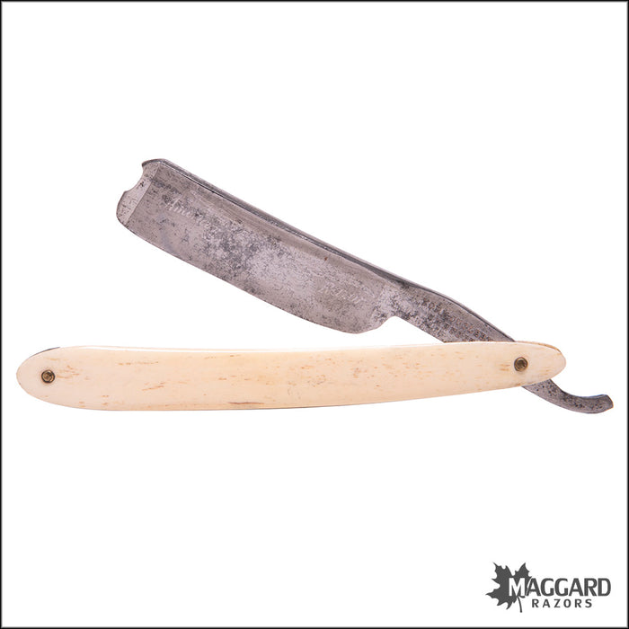 #1111 Vintage Straight Razor - York Cutlery, 13/16+