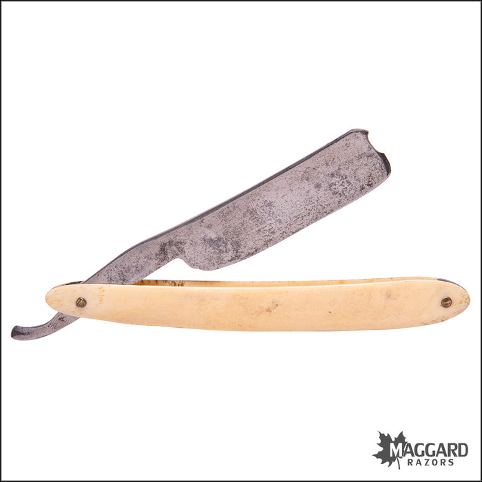 #1111 Vintage Straight Razor - York Cutlery, 13/16+