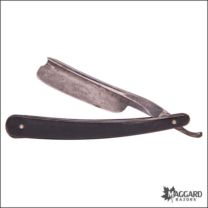 #1112 Vintage Straight Razor - Northfield Cutlery, 7/8